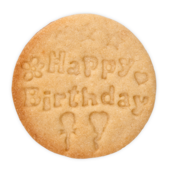 Plunger Cutter with Embosser - Happy Birthday